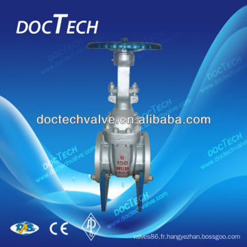 Acier inoxydable Flang Gate Valve ANSI 150# Chine fabricant